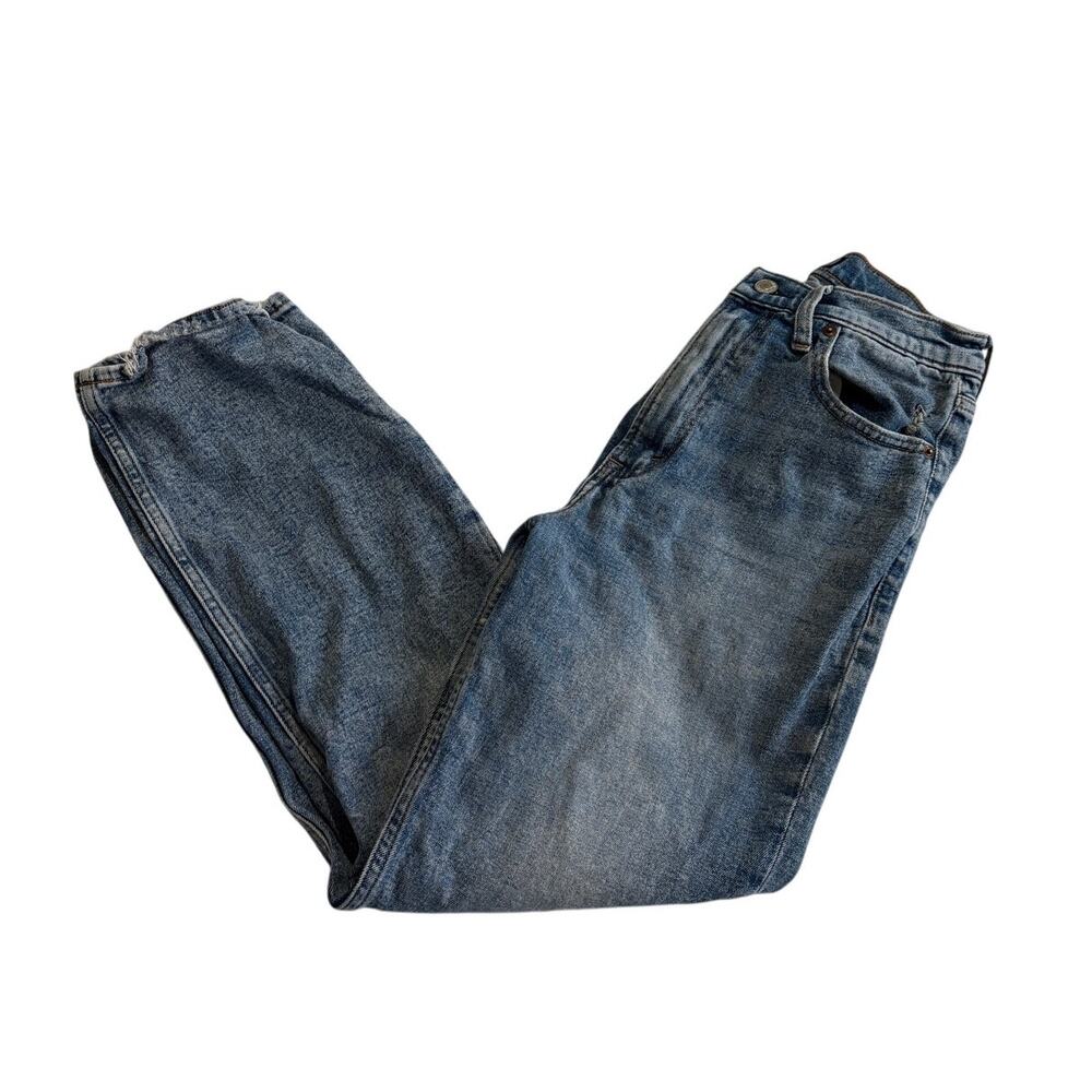 Abercrombie & Fitch Ultra High Rise Straight Denim Jeans Womens 27 / 4 Blue